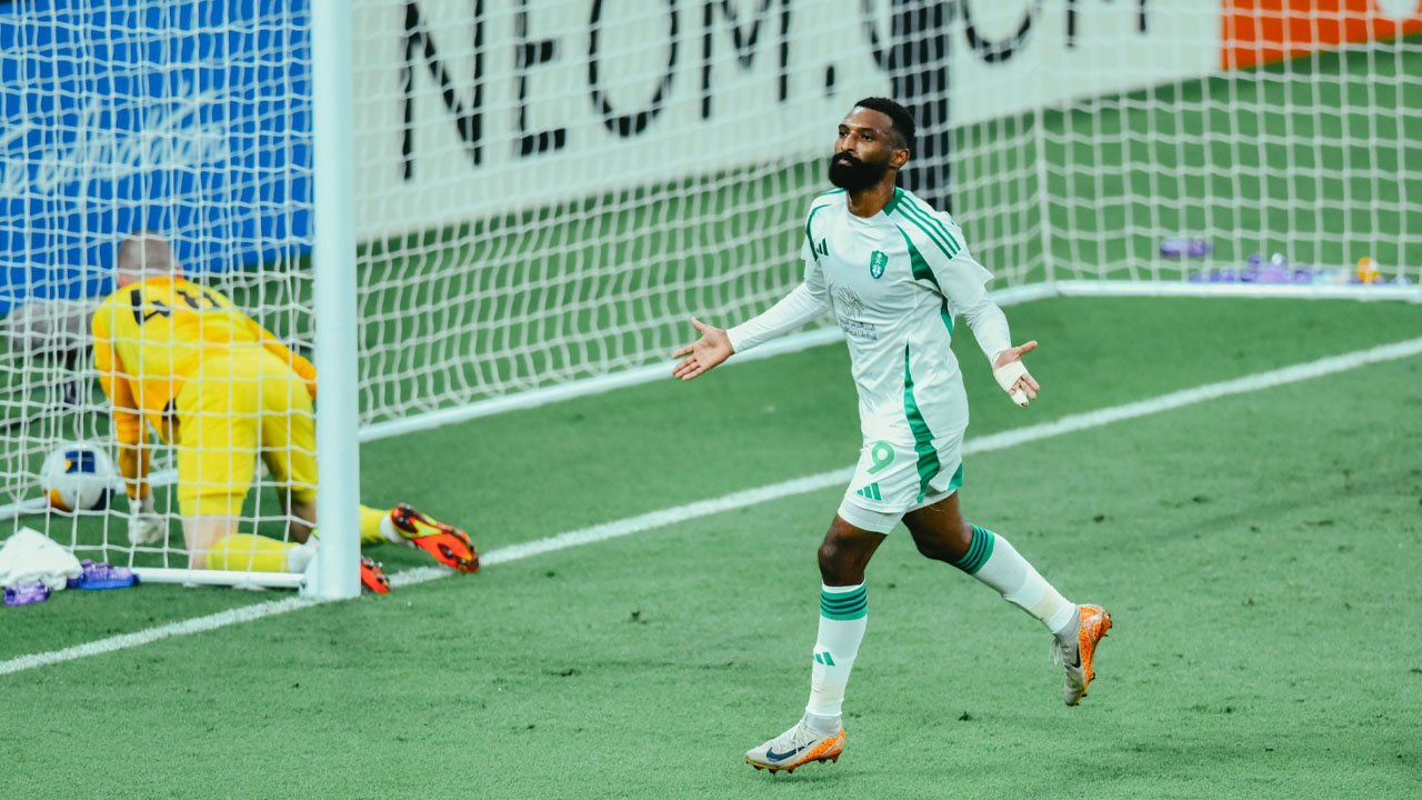 فراس البريكان لاعب النادي الاهلي السعودي X @ALAHLI_FC