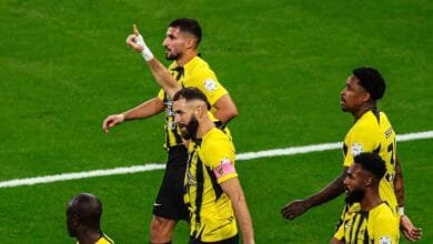 كريم بنزيما قائد نادي الاتحاد السعودي