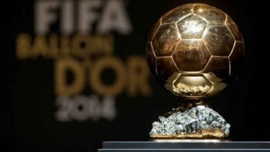 من حفل تقديم جائزة الكرة الذهبية (Getty)