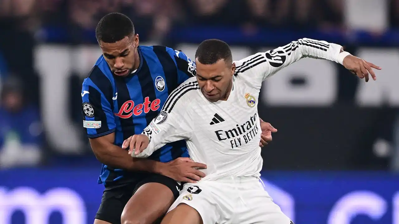 من لقاء ريال مدريد و أتالانتا (Getty)