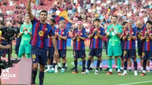 رودري أمام أعين الأهلي في كامب نو.. برشلونة يقدمه رسميًا