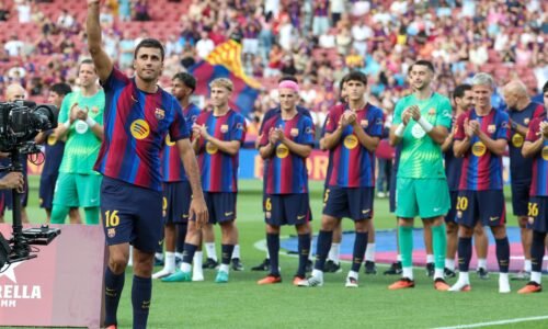 رودري أمام أعين الأهلي في كامب نو.. برشلونة يقدمه رسميًا