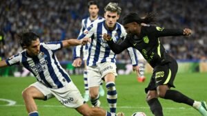 أتلتيكو مدريد يستعيد نغمة الانتصارات على سوسيداد