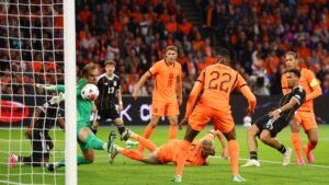 دوري الأمم الأوروبية: ألمانيا تتقدم على هولندا بهدف نميشا
