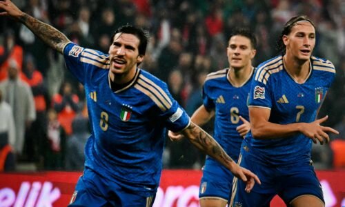 إيطاليا تنجز أمام تركيا وتُحسم دوري الأمم بشوط واحد